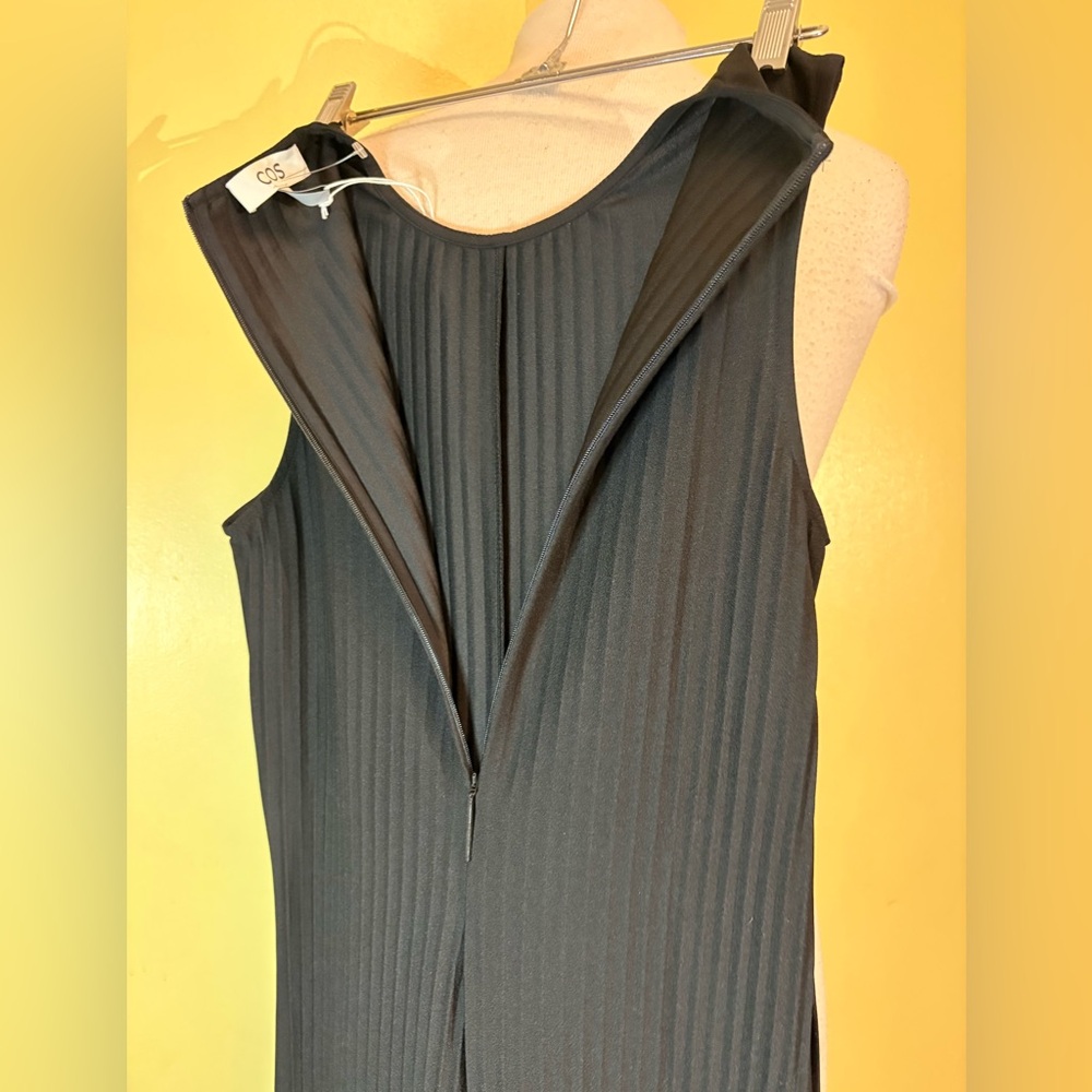 COS Black Ribbed Sleeveless Jumpsuit - Picture 13 of 13